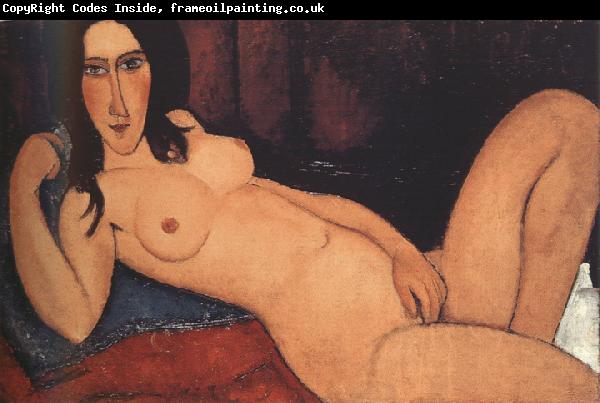 Amedeo Modigliani Reclining Nude with Loose Hair (mk39)